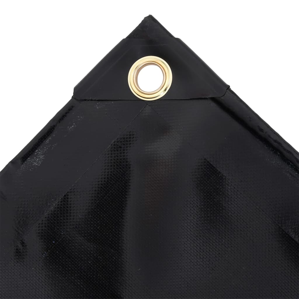 Cerada 650 g/m² 3,5 x 5 m crna
