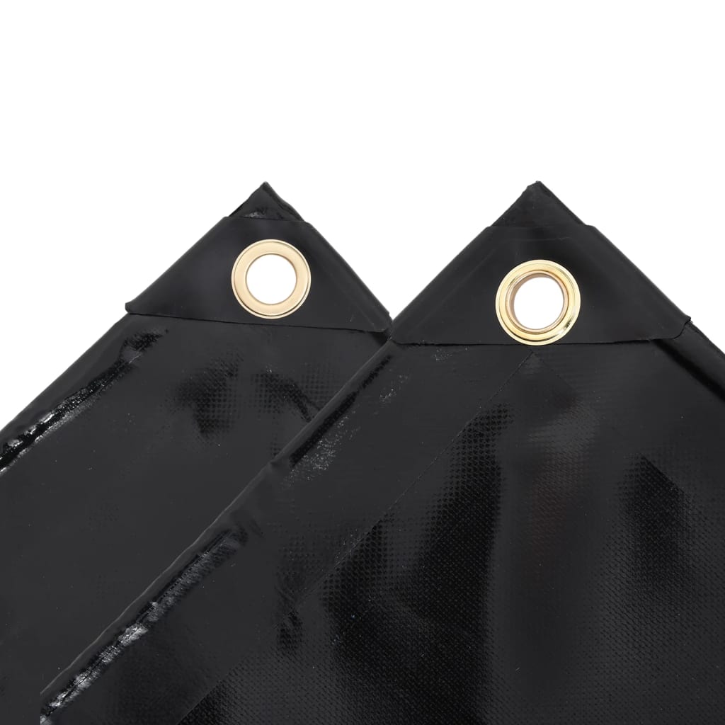 Cerada 650 g/m² 3,5 x 5 m crna