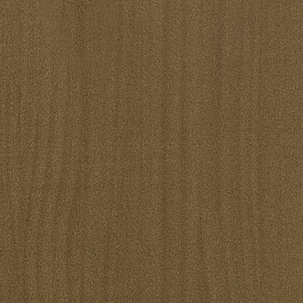 Vrtne sadilice 2 kom boja meda 31x31x70 cm od masivne borovine