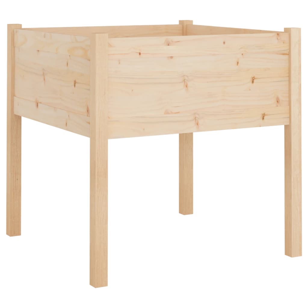 Vrtna sadilica 70 x 70 x 70 cm od masivne borovine