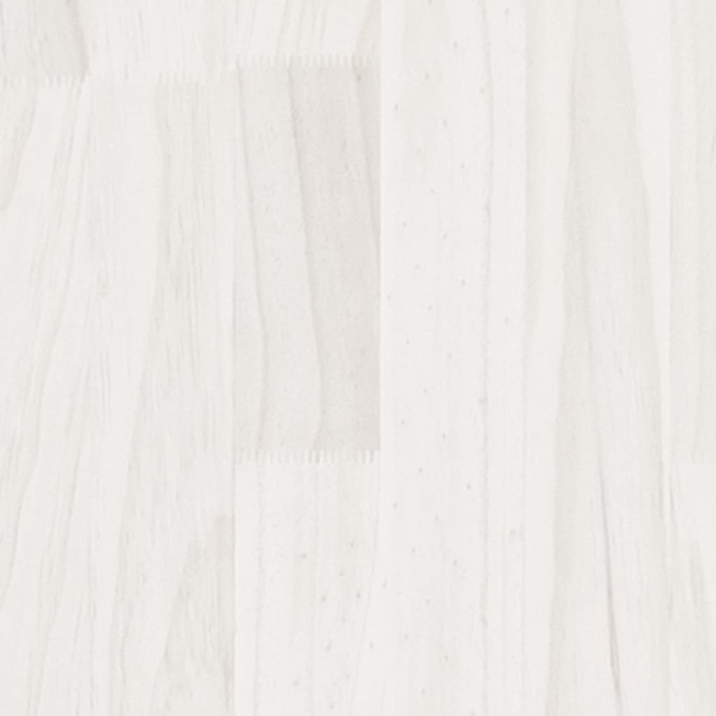 Ormarić za knjige / pregrada bijeli 80x35x103 cm od borovine