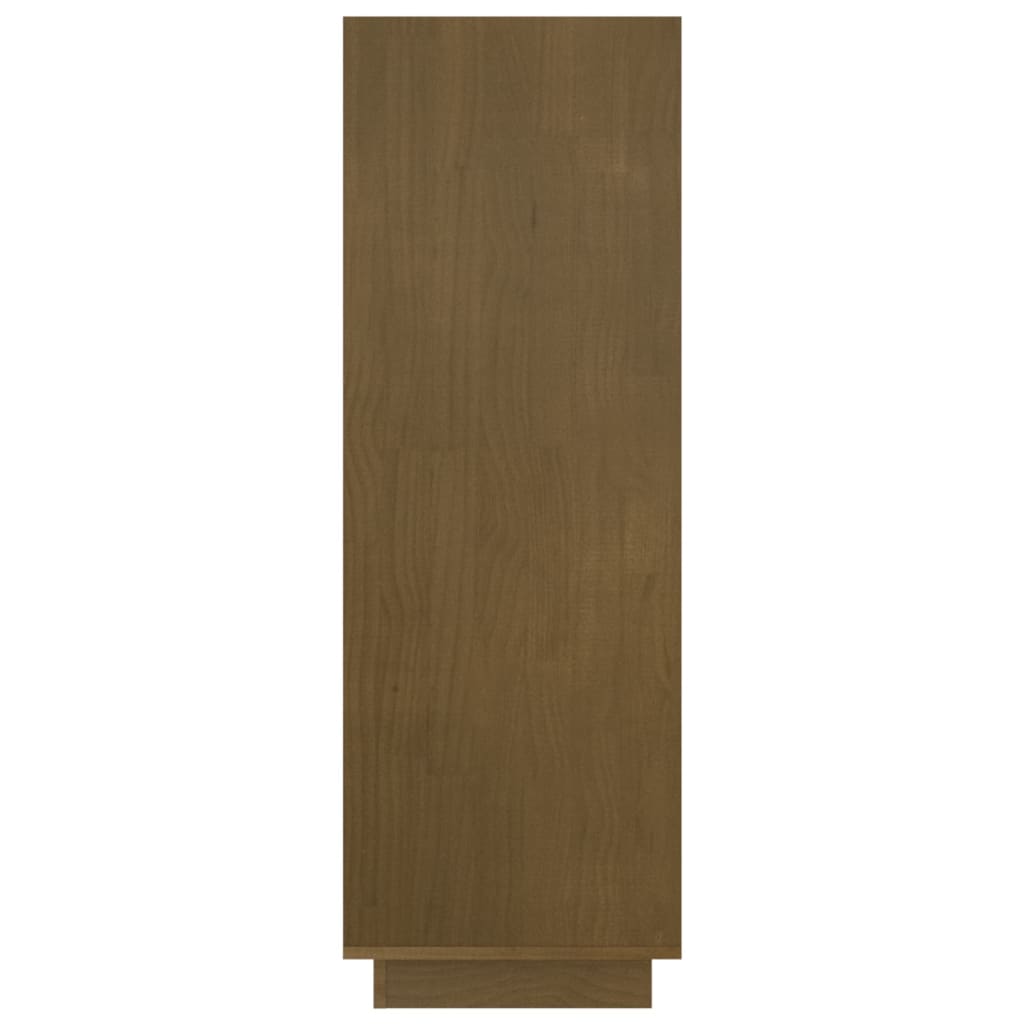 Ormarić za knjige / pregrada boja meda 80x35x103 cm borovina
