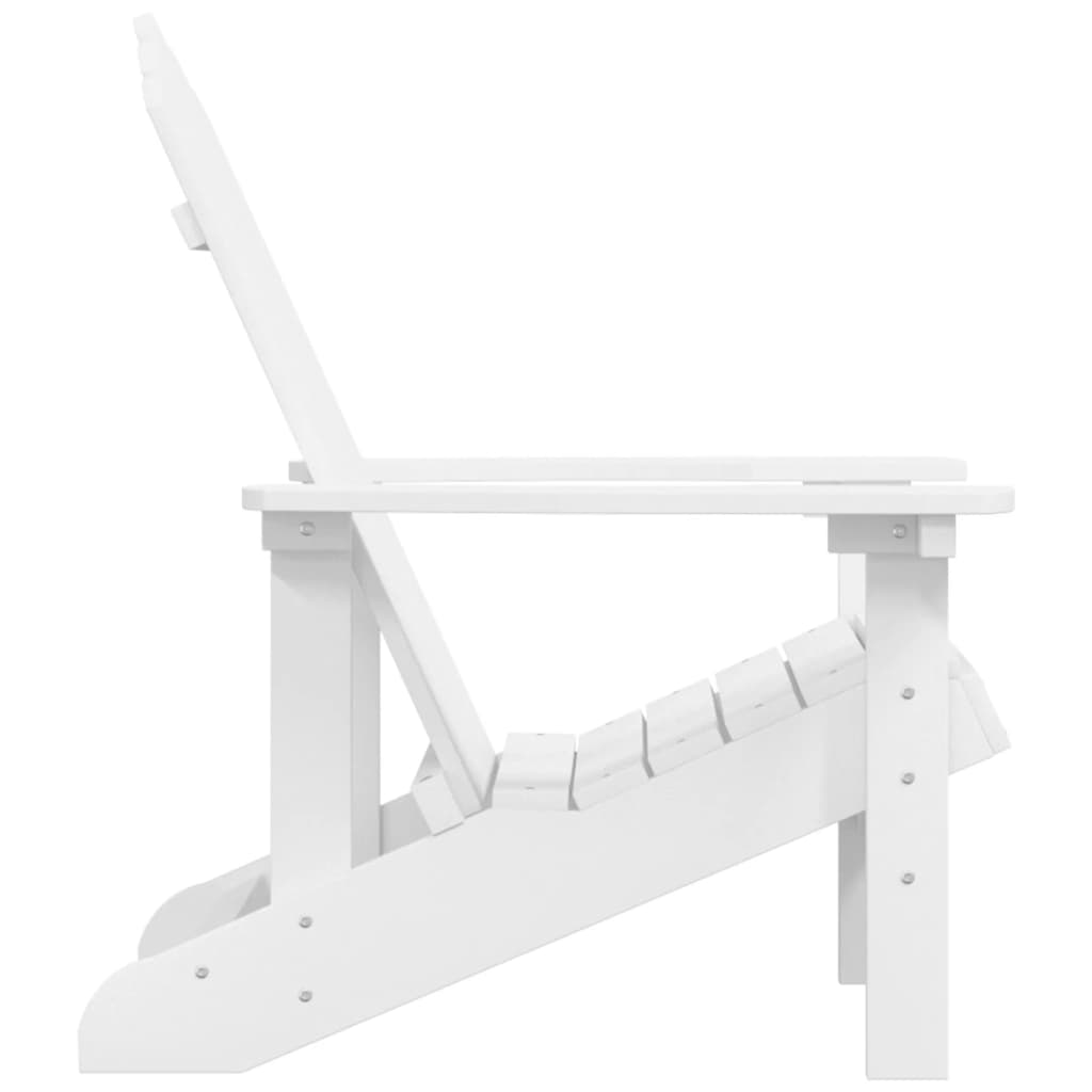 Vrtna stolica Adirondack HDPE bijela