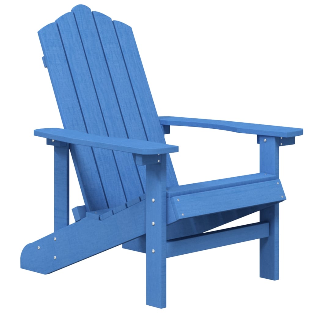 Vrtna stolica Adirondack HDPE plava boja vode