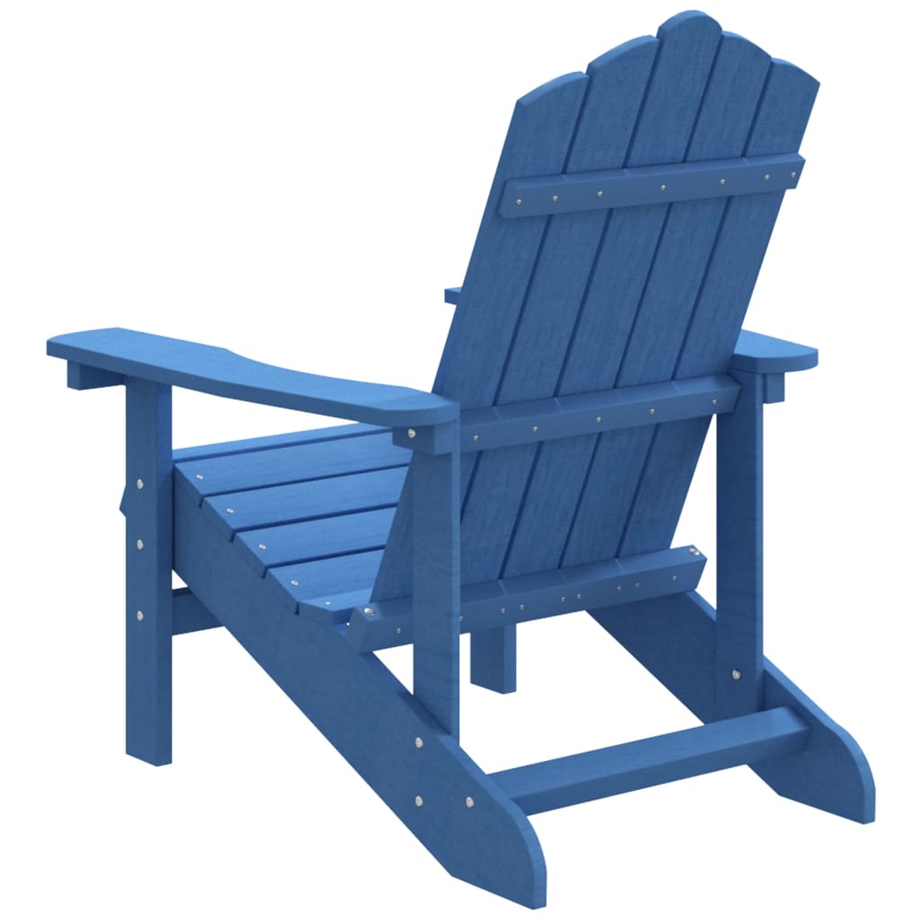 Vrtna stolica Adirondack HDPE plava boja vode