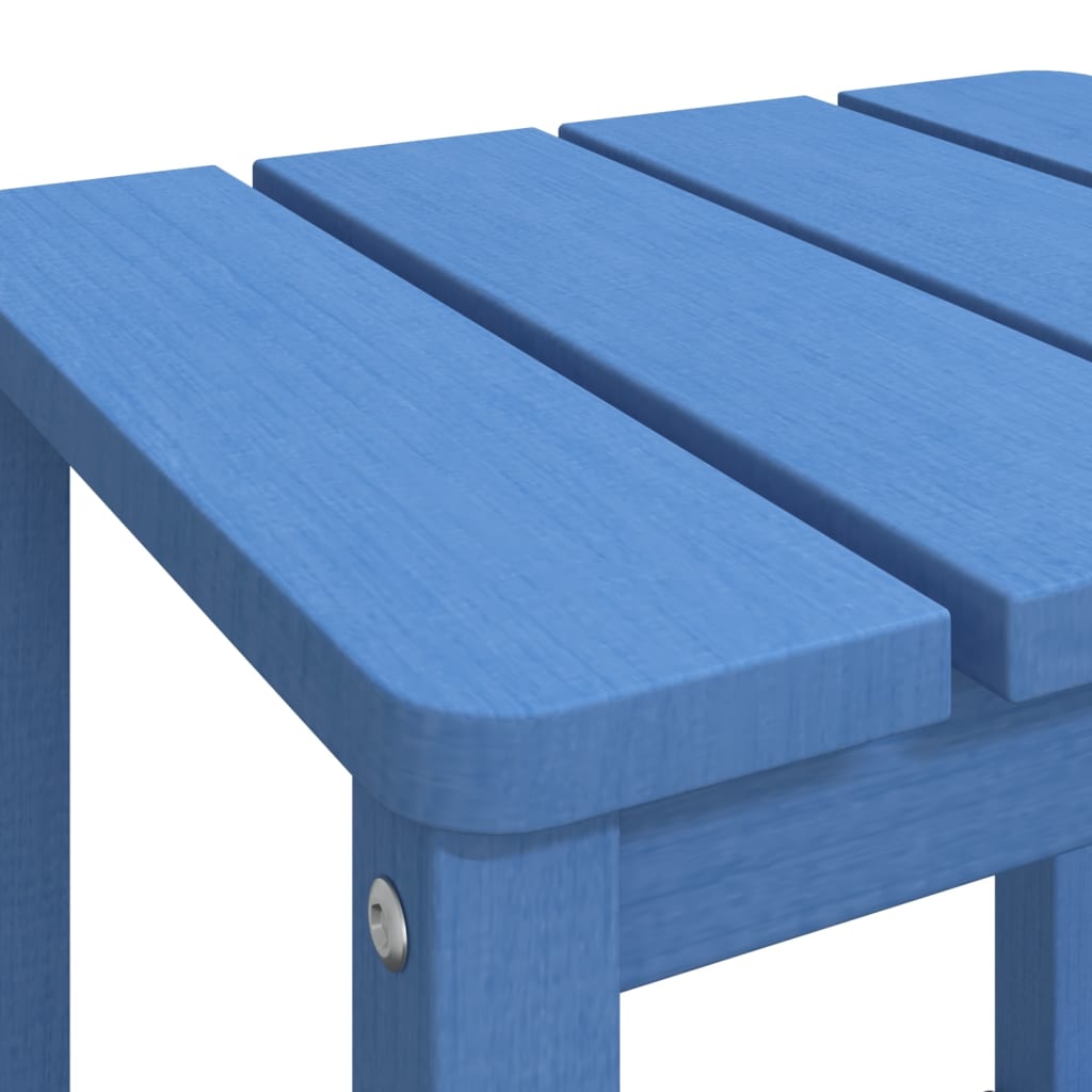 Vrtni stol Adirondack plava boja vode 38 x 38 x 46 cm HDPE