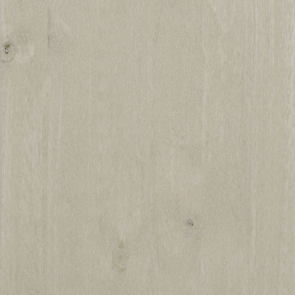 Noćni ormarići HAMAR 2 kom bijeli 40 x 35 x 44,5 cm od borovine