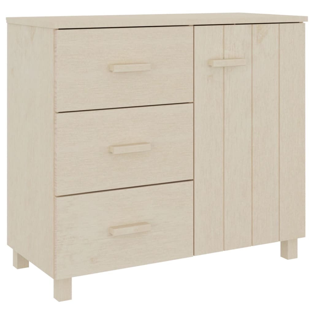 Komoda boja meda 90 x 40 x 80 cm od masivne borovine
