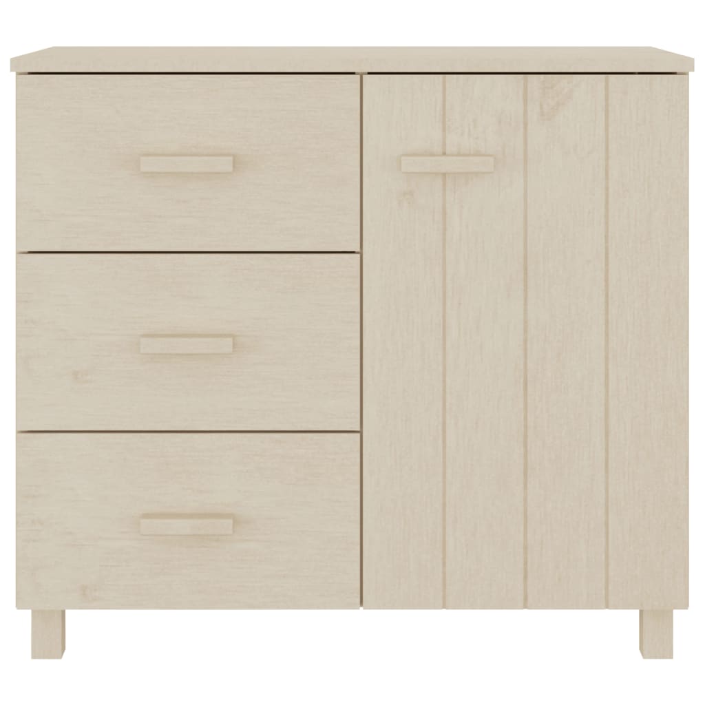 Komoda boja meda 90 x 40 x 80 cm od masivne borovine