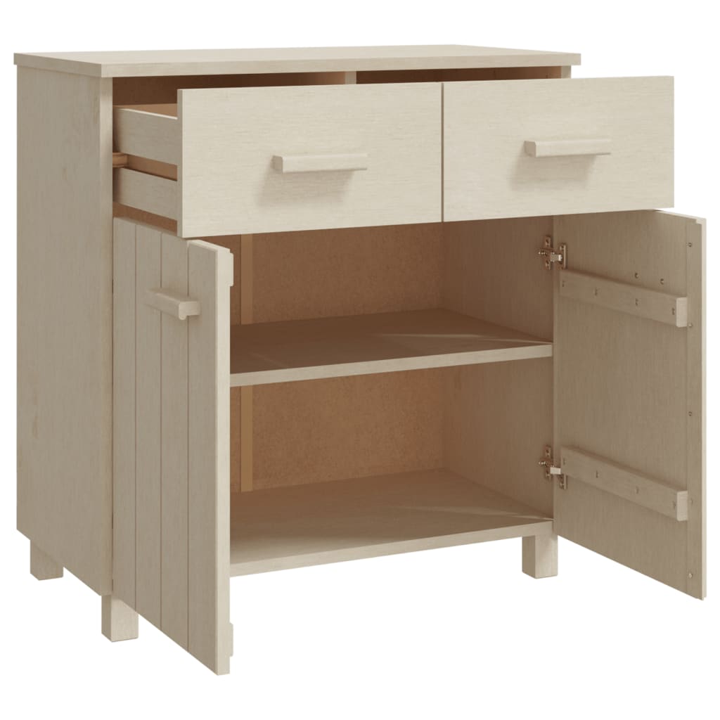 Komoda HAMAR boja meda 79 x 40 x 80 cm od masivne borovine