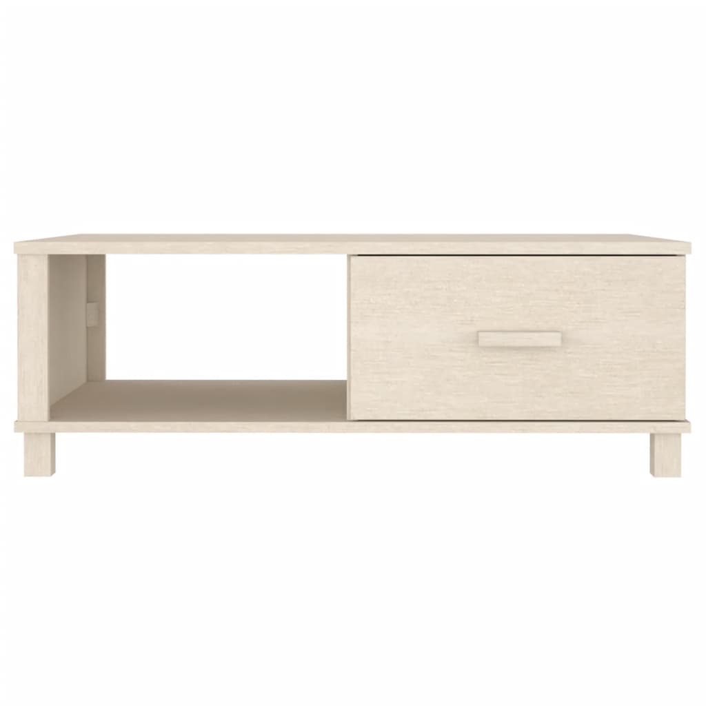 Stolić za kavu HAMAR boja meda 100x55x35 cm od masivne borovine