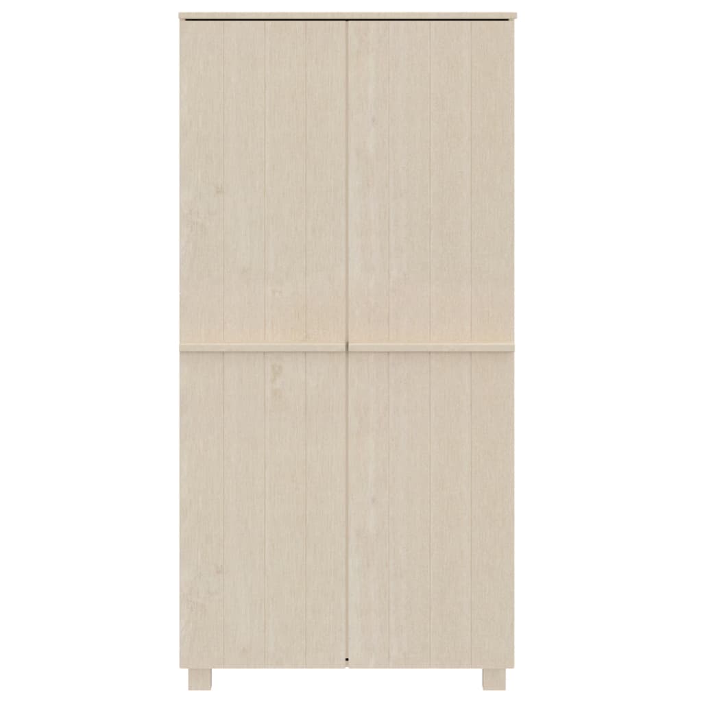 Ormar HAMAR boja meda 89 x 50 x 180 cm od masivne borovine