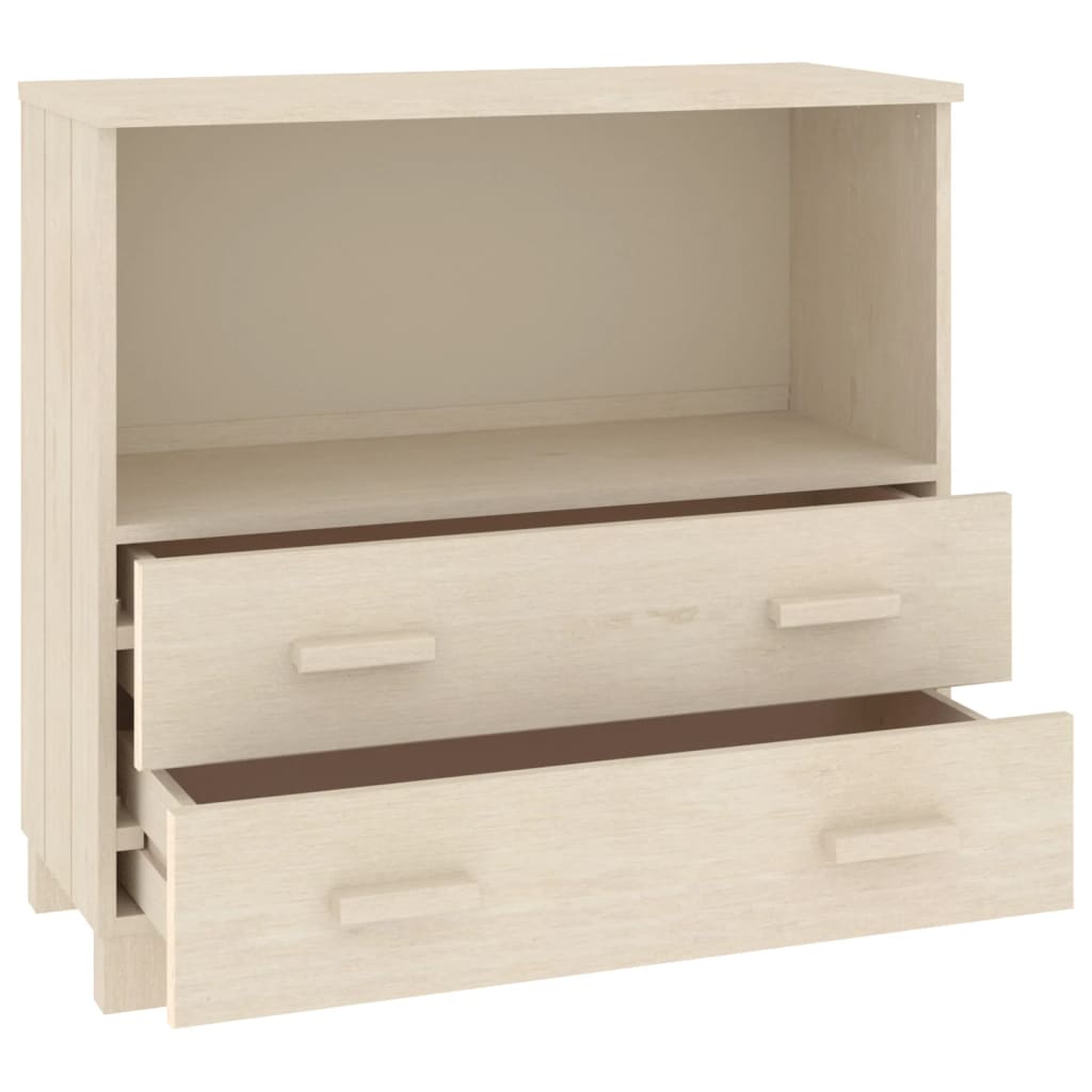 Komoda HAMAR boja meda 85 x 35 x 80 cm od masivne borovine