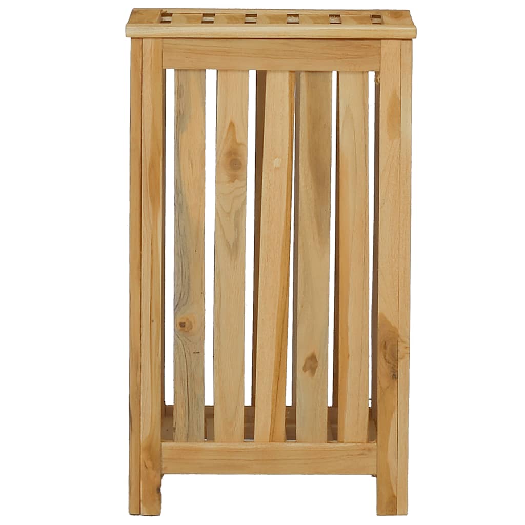 Košara za rublje 35 x 25 x 60 cm od masivne tikovine