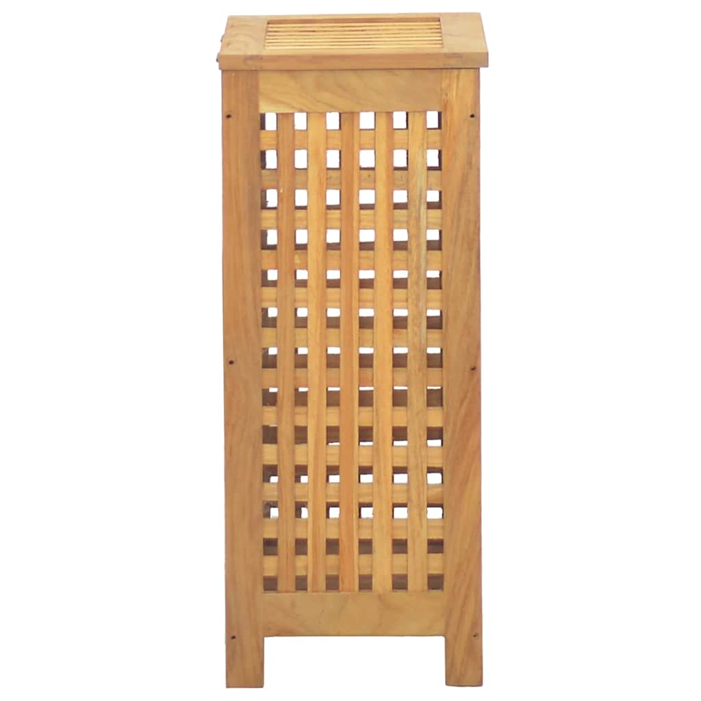 Košara za rublje 35 x 25 x 60 cm od masivne tikovine