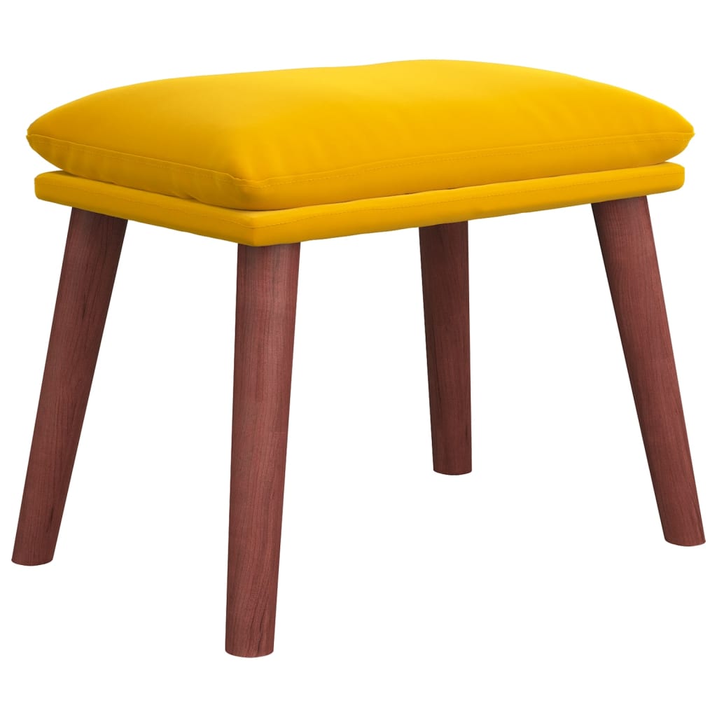 Tabure boja senfa 45x29,5x35 cm baršunasti