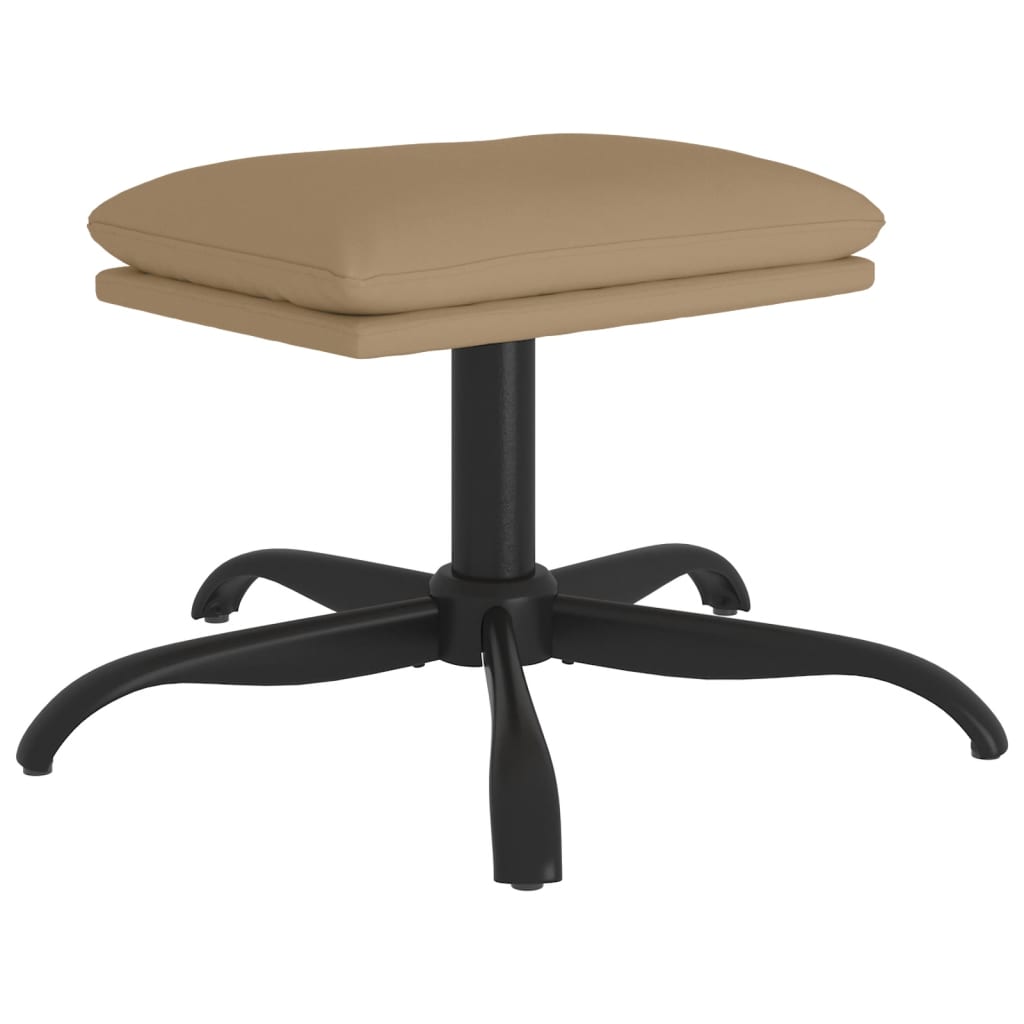 Tabure boja cappuccina 60x60x36 cm od umjetne kože