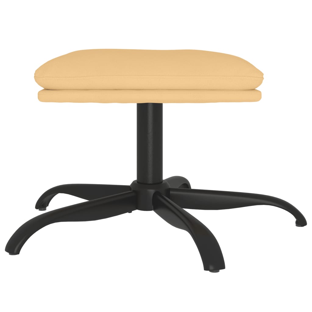 Tabure krem 60x60x36 cm od mikrovlakana