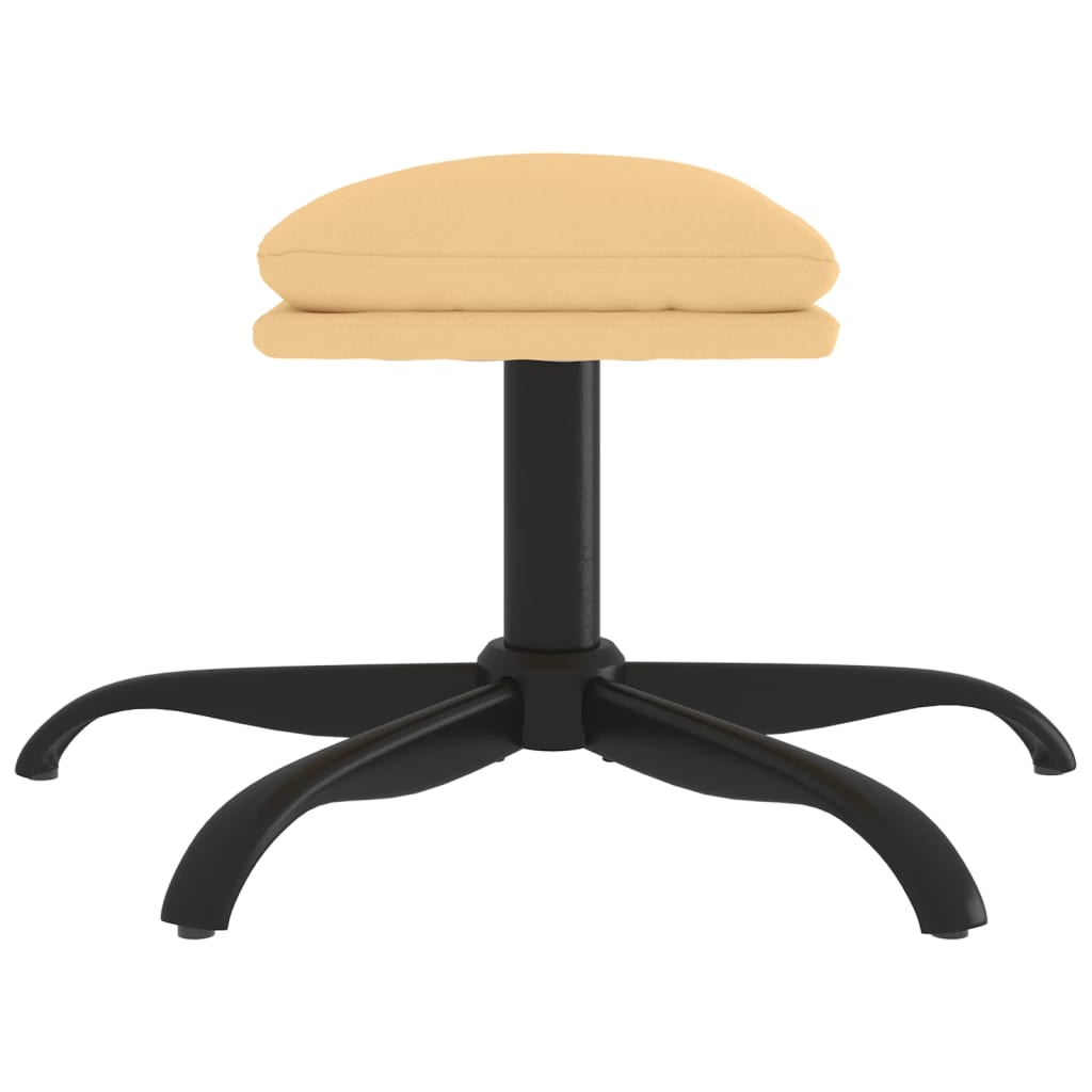 Tabure krem 60x60x36 cm od mikrovlakana