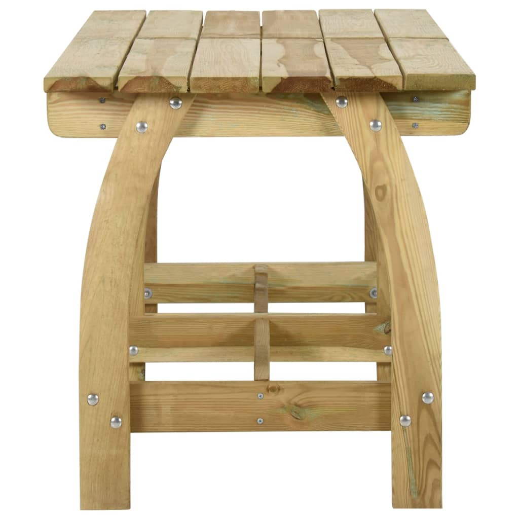 Vrtni stol 220 x 74 x 75 cm od impregnirane borovine