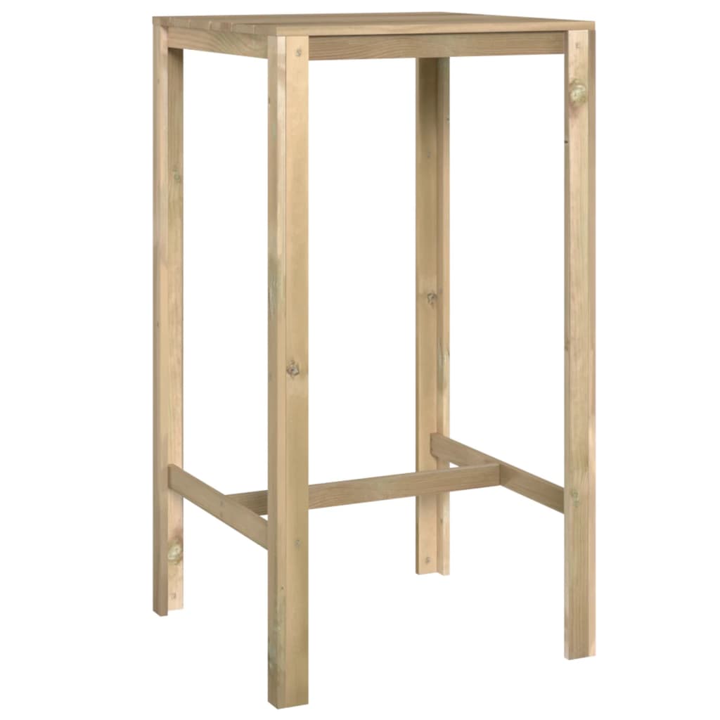 Barski stol 60 x 60 x 110 cm od impregnirane borovine