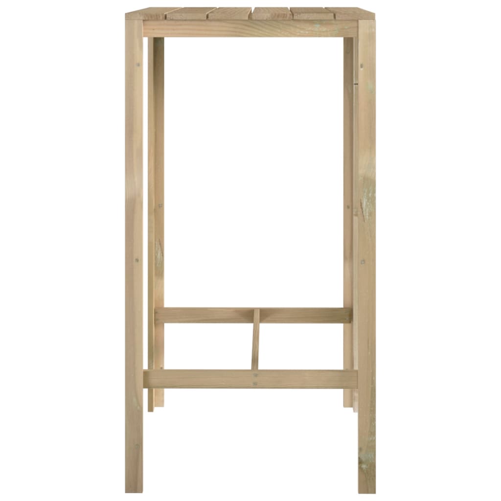 Barski stol 60 x 60 x 110 cm od impregnirane borovine