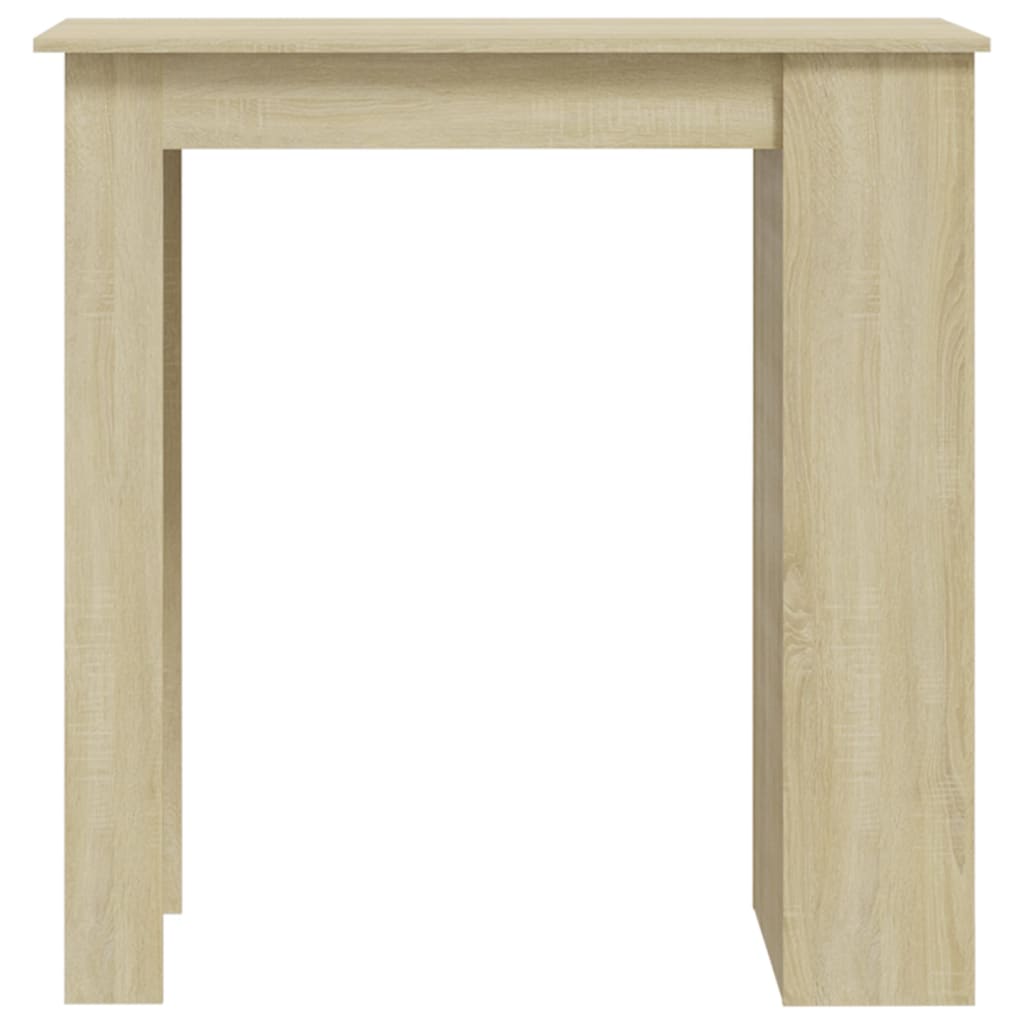 Barski stol sa stalkom boja hrasta 102 x 50 x 103,5 cm drvena