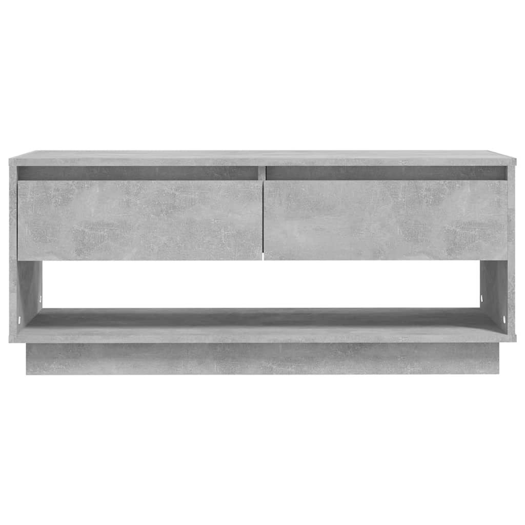TV ormarić boja betona 102 x 41 x 44 cm od konstruiranog drva