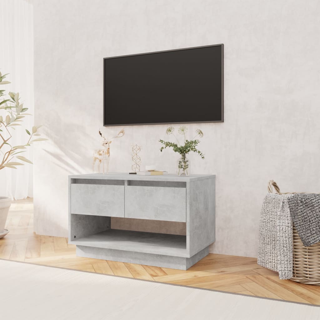 TV ormarić boja betona 70 x 41 x 44 cm od konstruiranog drva