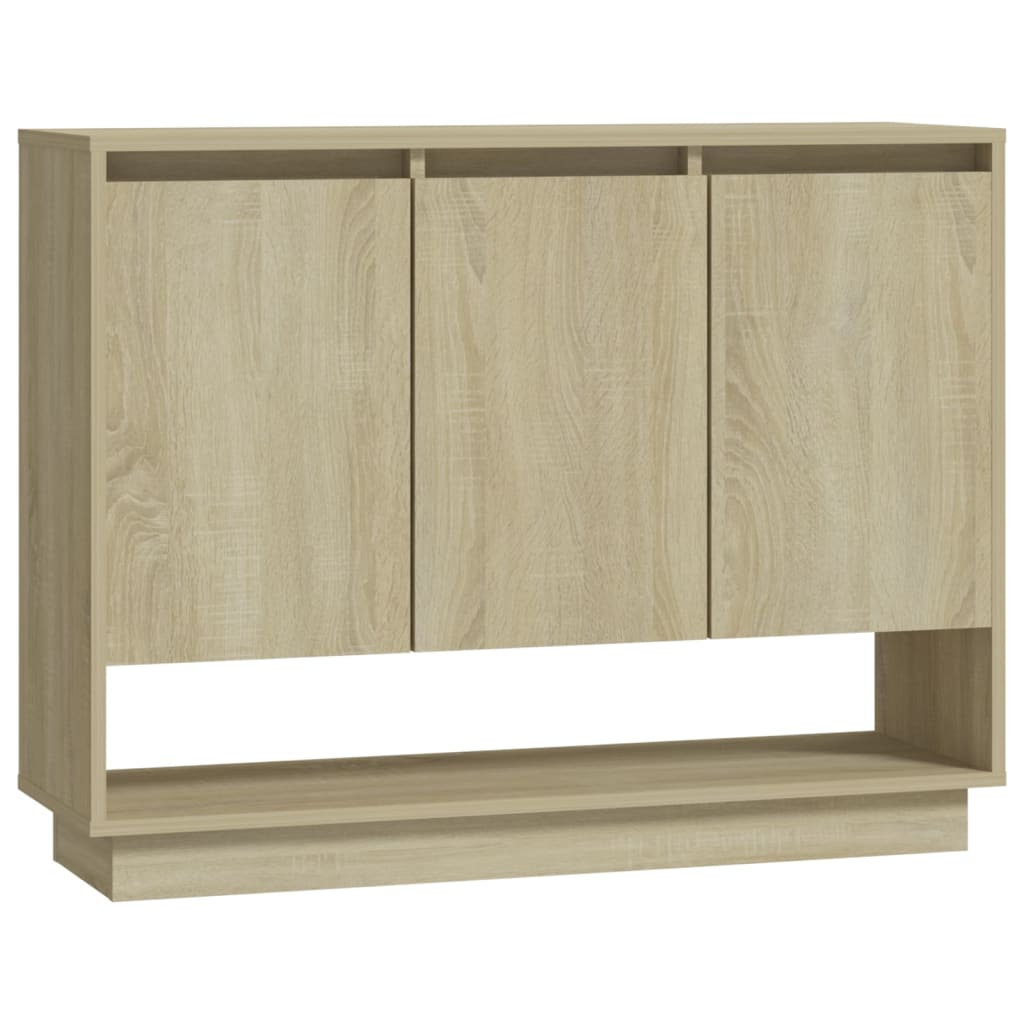 Komoda boja hrasta sonome 97 x 31 x 75 cm od konstruiranog drva
