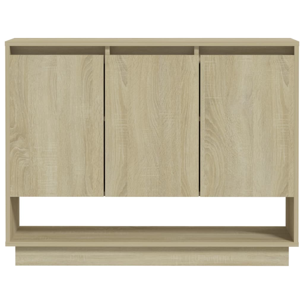 Komoda boja hrasta sonome 97 x 31 x 75 cm od konstruiranog drva