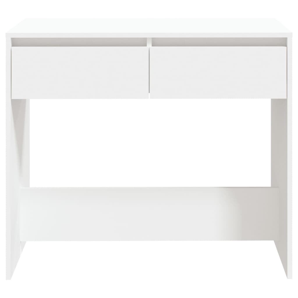 Konzolni stol bijeli 89x41x76,5 cm od konstruiranog drva
