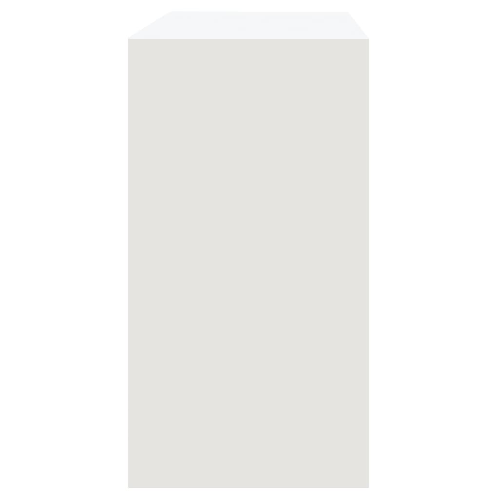 Konzolni stol bijeli 89x41x76,5 cm od konstruiranog drva