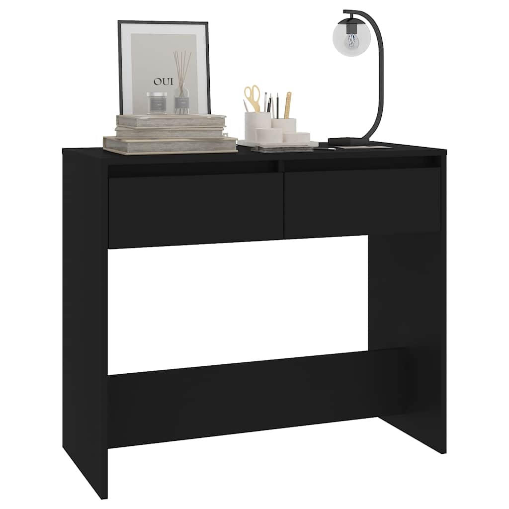 Konzolni stol crni 89 x 41 x 76,5 cm čelični