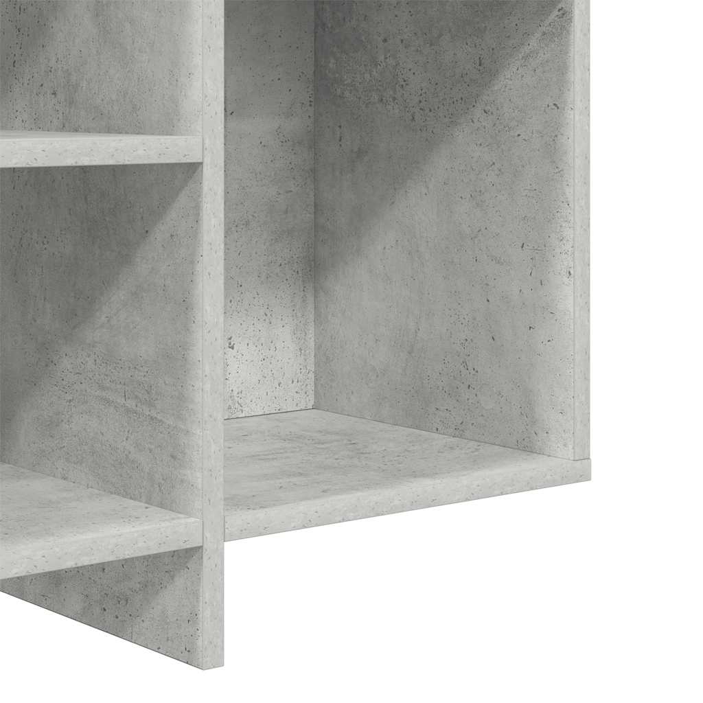 Komoda siva boja betona 120 x 30 x 75 cm od konstruiranog drva