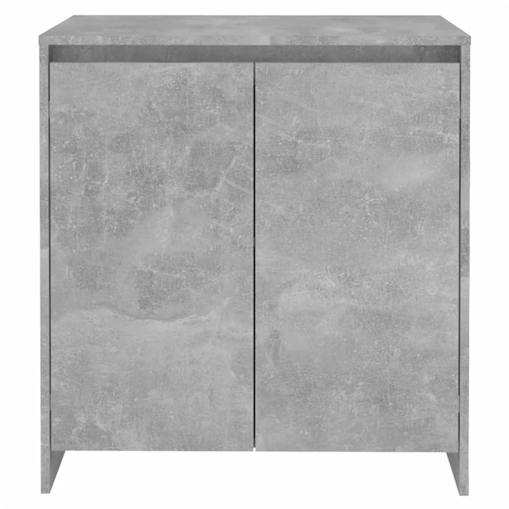 Komoda siva boja betona 70x41x75 cm od konstruiranog drva