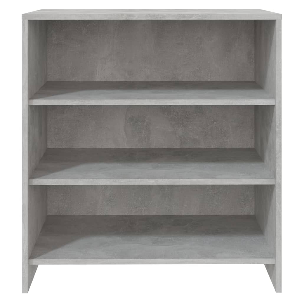 Komoda siva boja betona 70 x 40,5 x 75 cm od konstruiranog drva