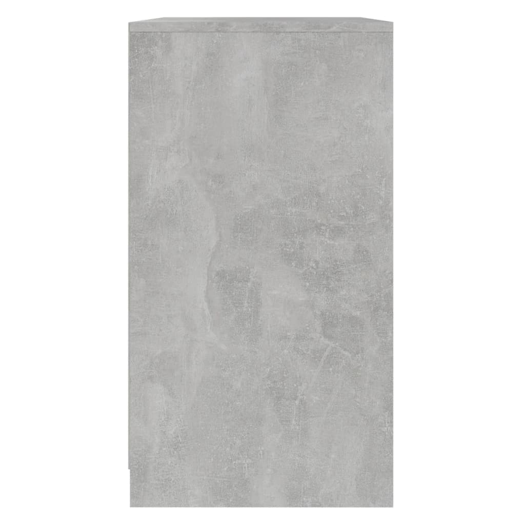 Komoda siva boja betona 70 x 40,5 x 75 cm od konstruiranog drva