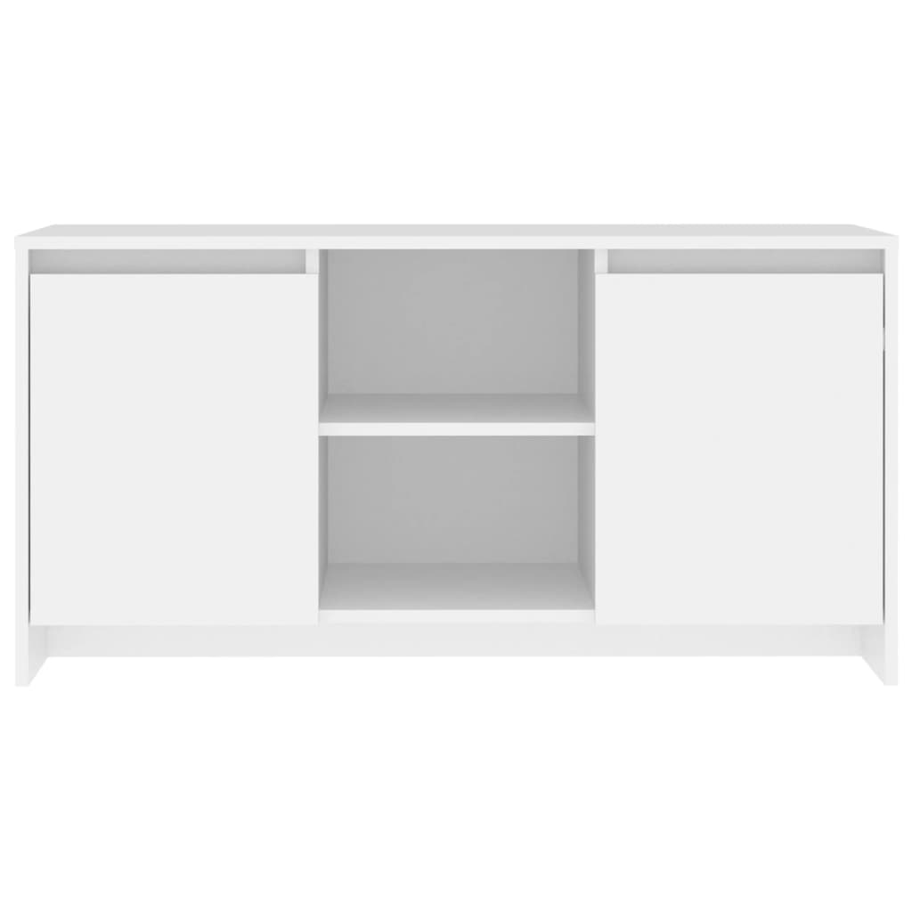 TV ormarić bijeli 102 x 37,5 x 52,5 cm od konstruiranog drva
