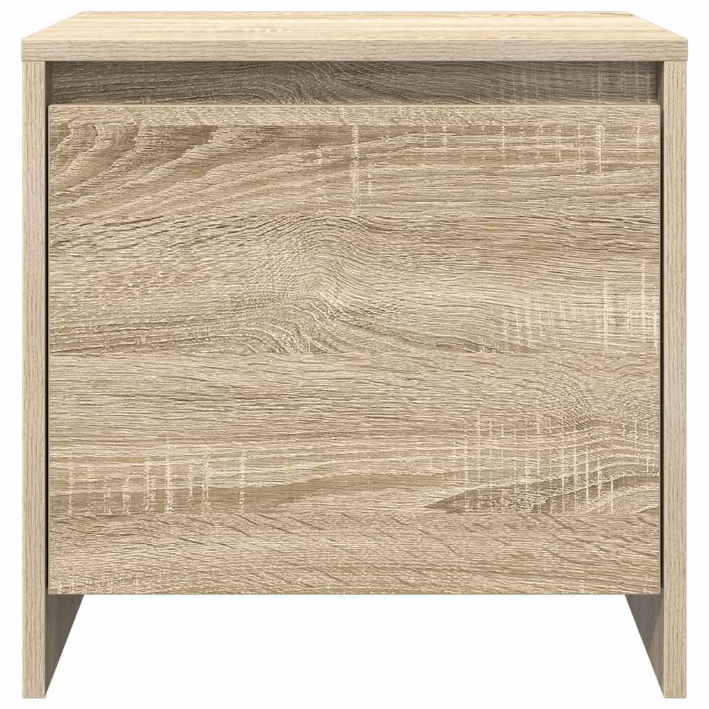 Noćni ormarići 2 kom boja hrasta sonome 45x34x44,5 cm drveni