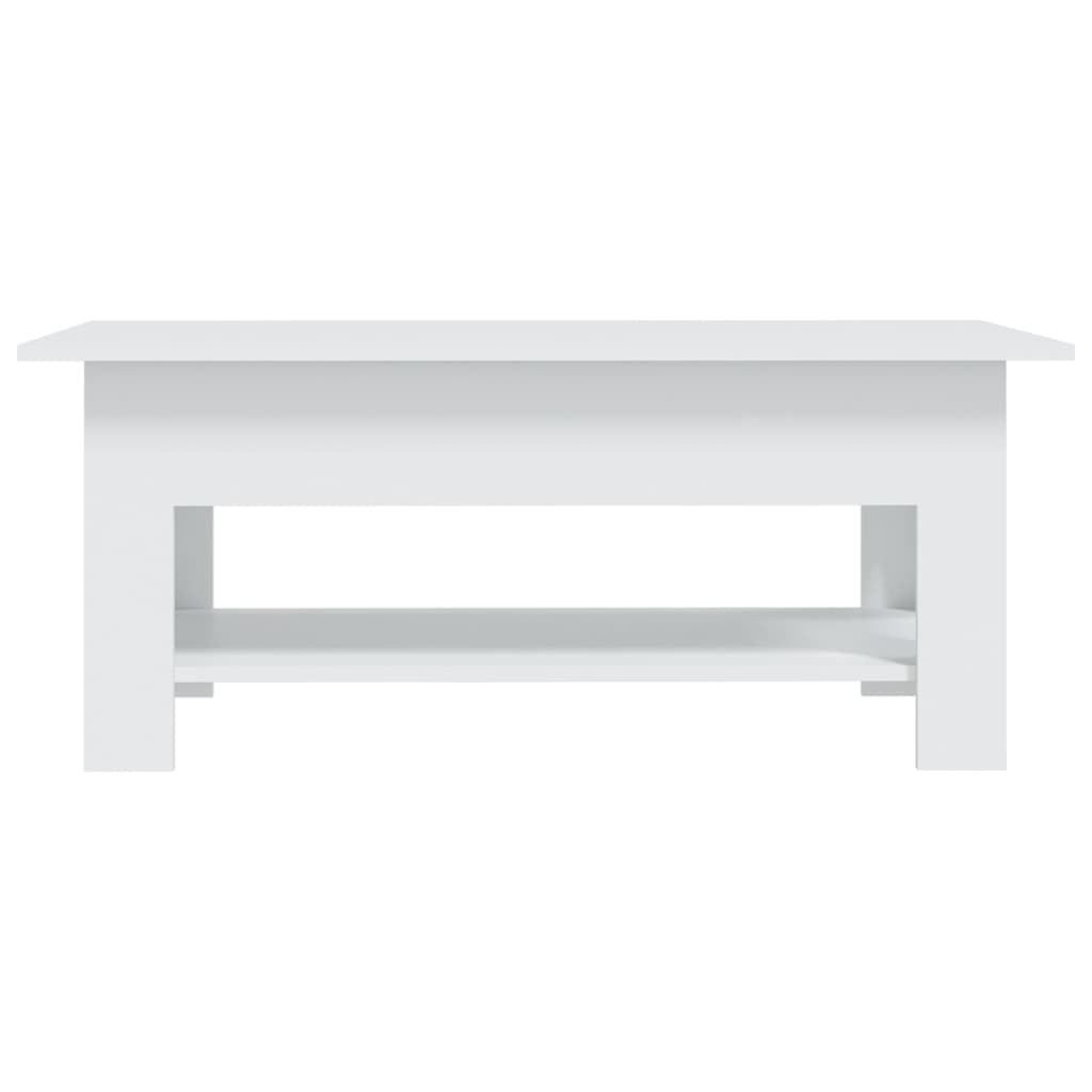 Stolić za kavu bijeli 102 x 55 x 42 cm od iverice