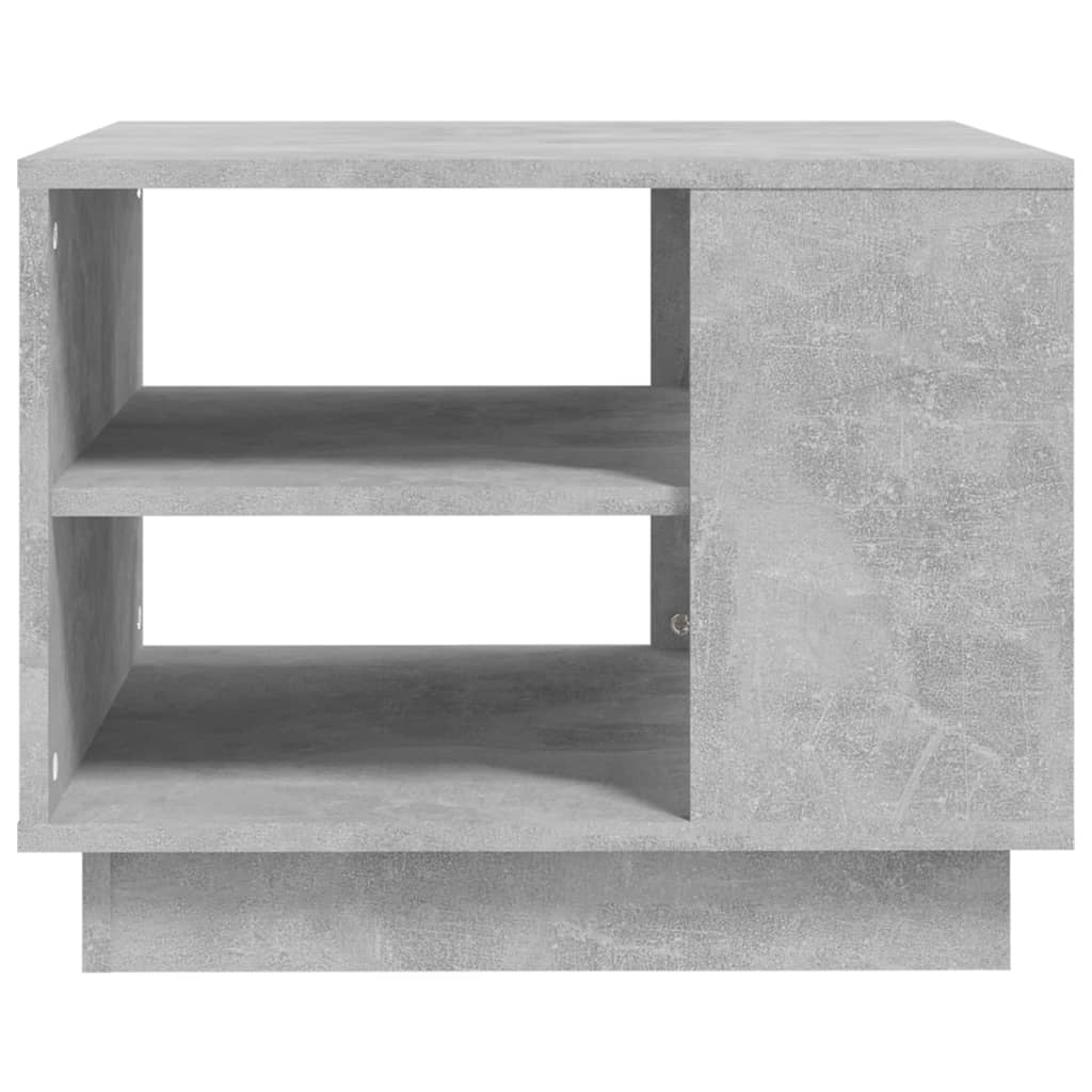Stolić za kavu boja betona 55 x 55 x 43 cm konstruirano drvo