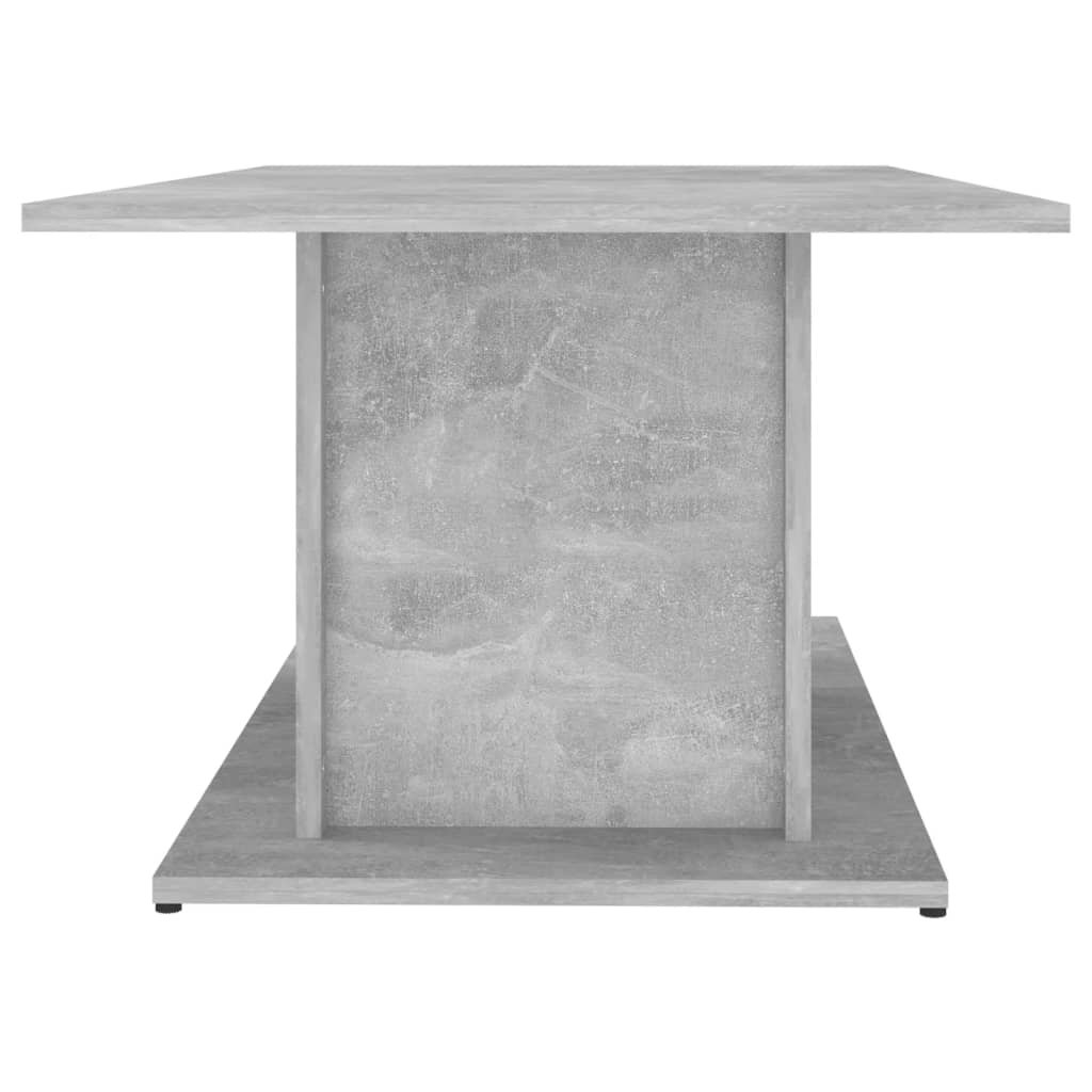 Stolić za kavu siva boja betona 102 x 55,5 x 40 cm od iverice