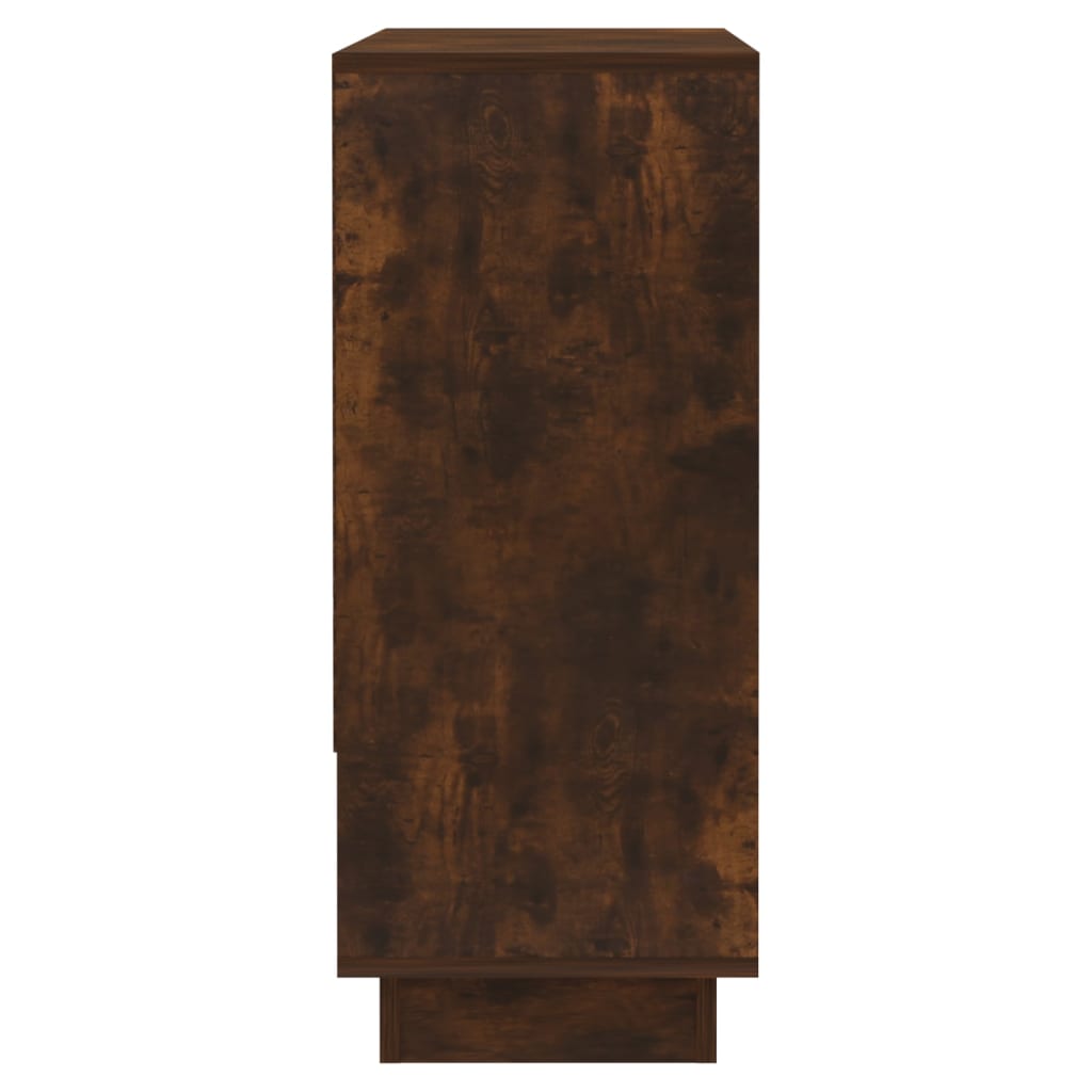 Komoda boja dimljenog hrasta 97 x 31 x 75 cm konstruirano drvo