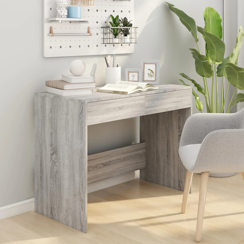 Radni stol boja hrasta sonome 101x50x76,5 cm konstruirano drvo
