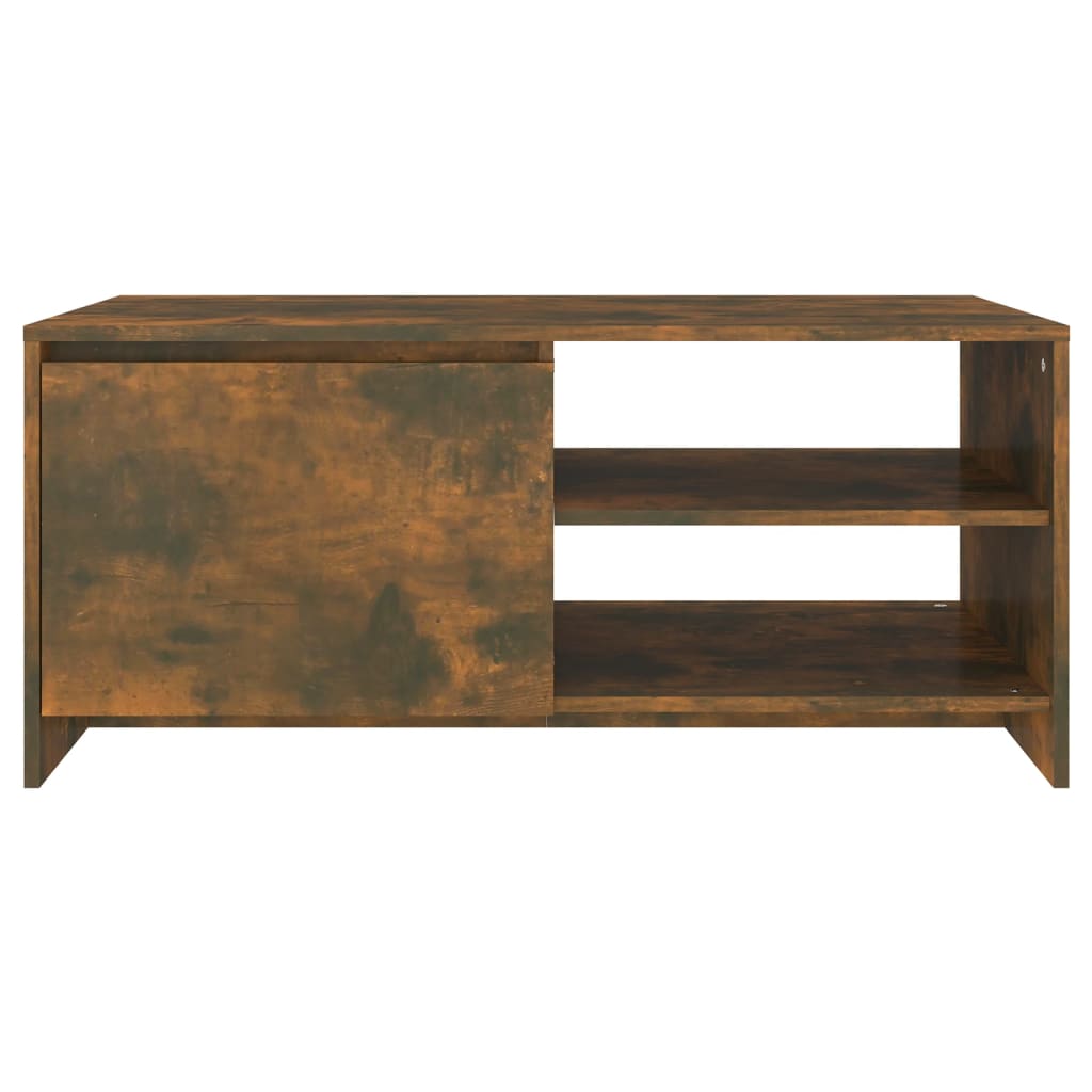 Stolić za kavu boja hrasta 102x50x45 cm konstruirano drvo