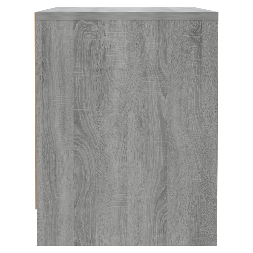 Noćni ormarići 2 kom boja hrasta sonome 45x34x44,5 cm drveni