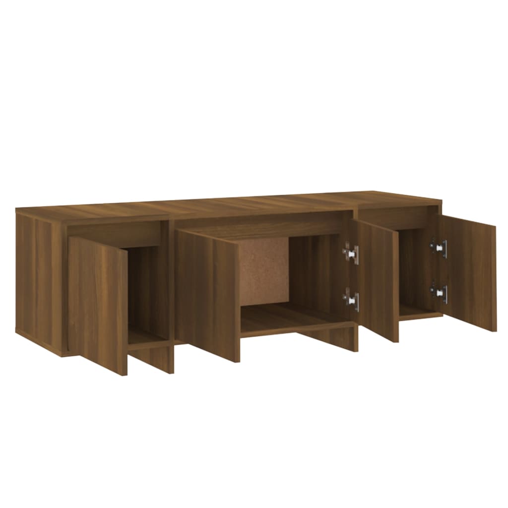 TV ormarić boja smeđeg hrasta 120x30x40,5 cm konstruirano drvo
