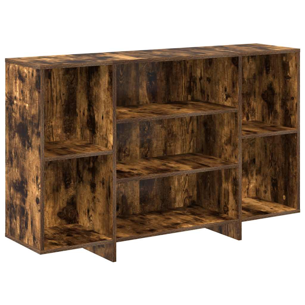 Komoda boja dimljenog hrasta 120 x 30 x 75 cm konstruirano drvo