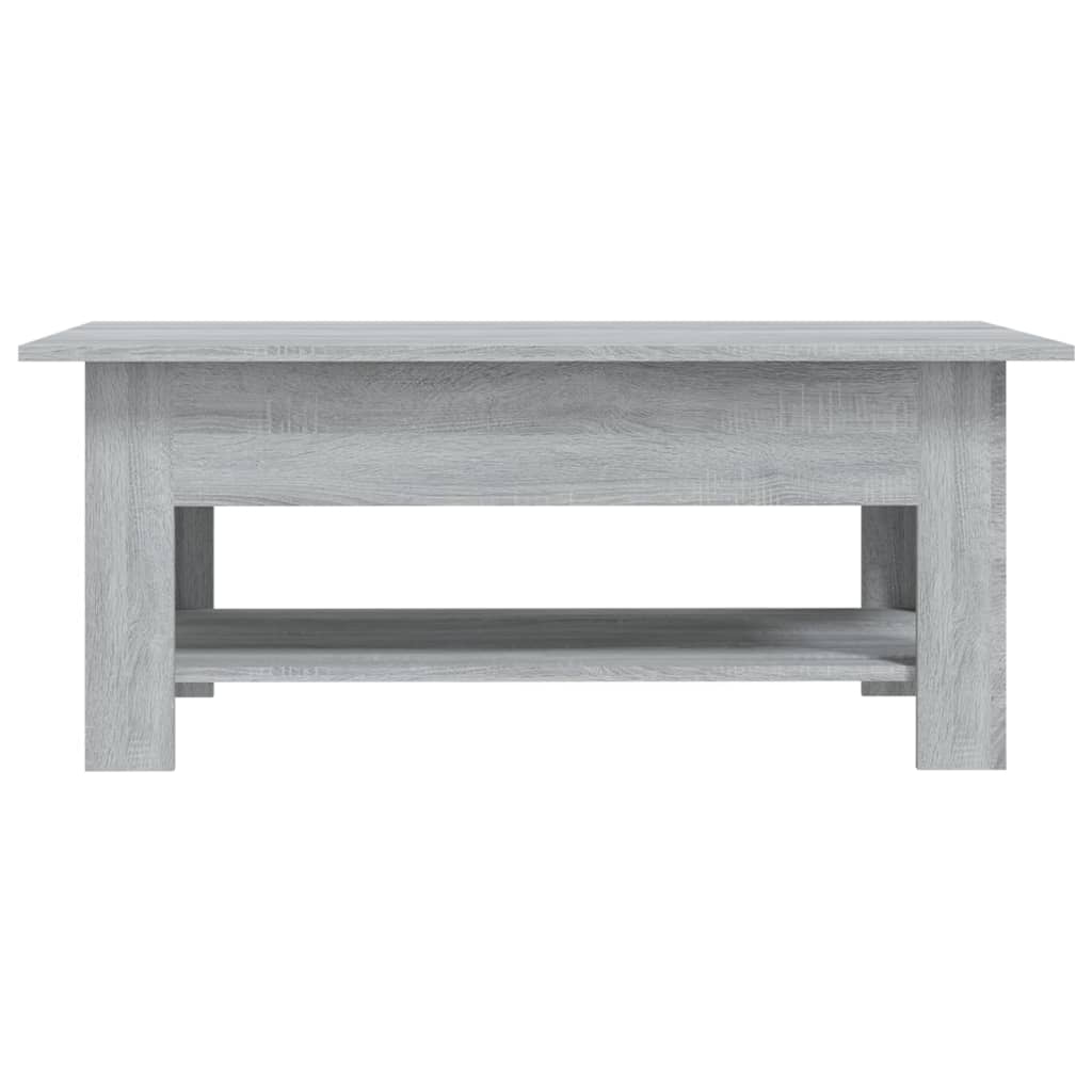 Stolić za kavu boja hrasta 102x55x42 cm konstruirano drvo